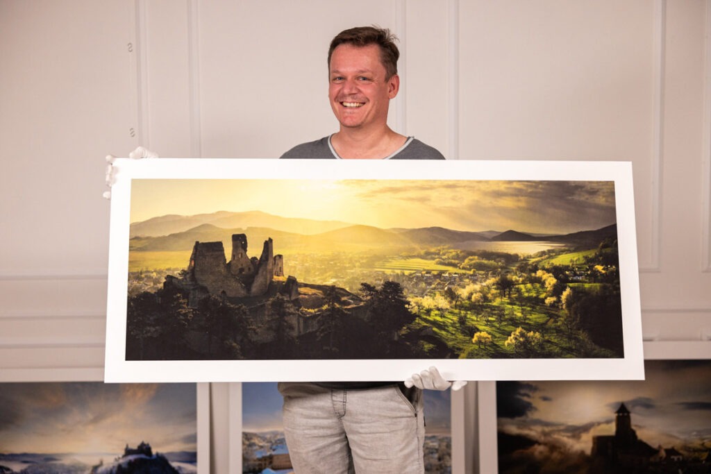 umelecká fine art fotografii na galerijné vystavenie